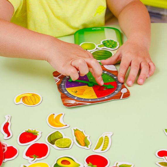 Настільна гра-сортер "Смачний урожай" Vladi Toys VT1804-41 навчальна | Зображення 2