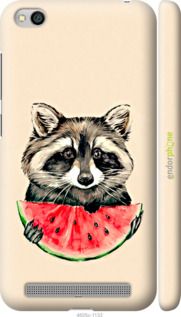 Чохол на Xiaomi Redmi 5A Єнотик з кавуном "4605m-1133-2448"
