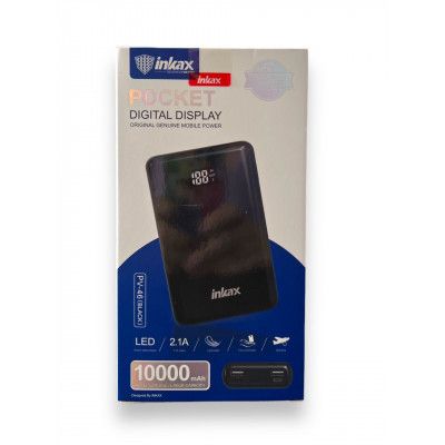 POWER BANK INKAX PV-46 на 10000 mAh (2,1A) з циферблатом, без шнура (2 виходи) | Зображення 4
