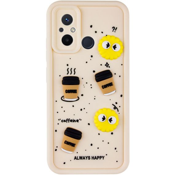 Чехол TPU Toys Case для Xiaomi Redmi 12C / Poco C55 Sand / Always Happy | Зображення 1