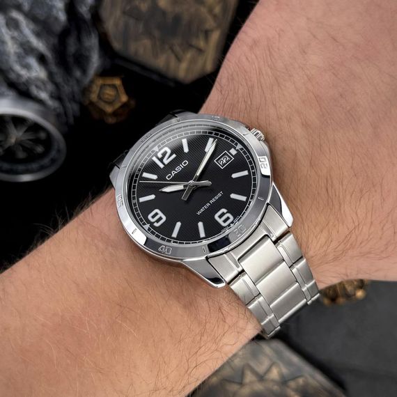Чоловічий годинник Casio MTP-V004D-1B2 | Зображення 4