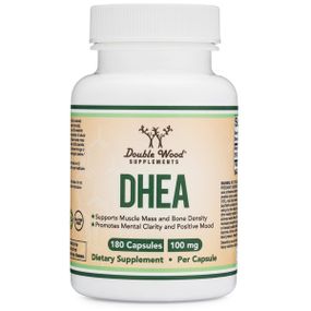 ДГЭА Double Wood DHEA 100 mg, 180 caps