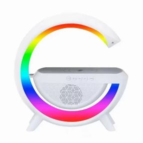 Розумний світильник/Нічник з бездротовою зарядкою для телефону/Bluetooth-колонка