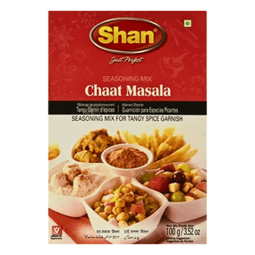 Суміш спецій для фруктів, салатів Chat Masala 100г Shan 788821026040