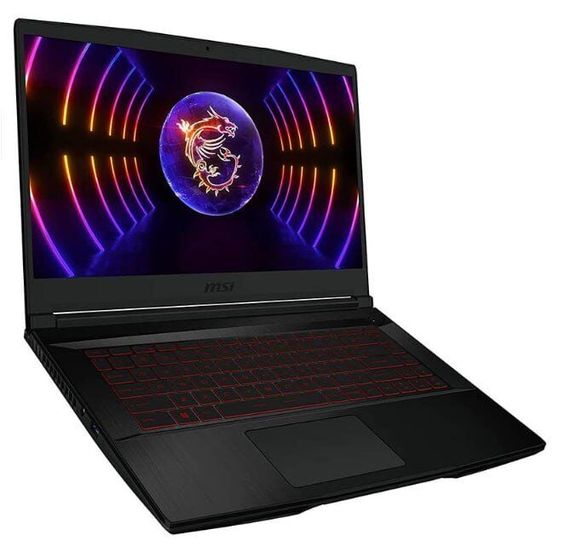 Игровой ноутбук MSI GF63 Thin 12UCX-443NEU / 15.6" (1920x1080) IPS / Intel Core i5-12450H (8 (12) ядер по 3.3 - 4.4 GHz) / 8 GB DDR4 / 512 GB SSD / nVidia GeForce RTX 2050, 4 GB GDDR6, 64-bit / WebCam б/у | Зображення 3