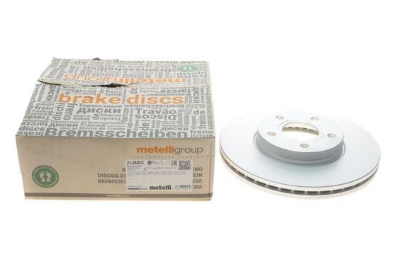 Диск тормозной передний Ford C-Max 07- Focus 04- Volvo C30 S40 V50 04-12 278x25  с покр.  вент  23-0685C | Зображення 1