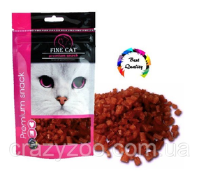 Ласощі для котів Fine Cat м'ясо качки 80 г 989