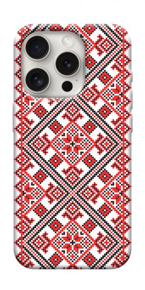 Чохол з картинкою Вишиванка 6 для Apple iPhone 16 Pro (6.3")