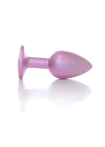 Анальна пробка B-Series Plug Jewellery Pearl Pink PLUG, металева, рожева, S Sex Aura | Зображення 2