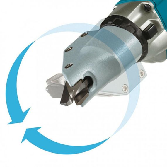 Ножиці по металу акумуляторні Makita DJS200Z (2.0 мм, 3000 хв-1, BL, LXT, без акумуляторів та зарядного пристрою) | Зображення 6