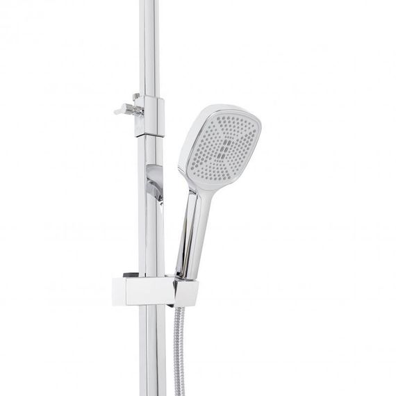 Душевая система универсальная Lidz Wawel 1030 на три потребителя (с изливом) (k35) LDWAW1030CRM45391 Chrome | Зображення 3