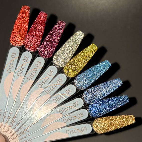 Світловідбивний гель-лак Gelix Disco №08 8мл | Зображення 2