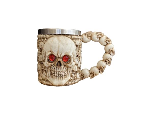 Чашка 3D Череп Пірат 350 мл | Зображення 1