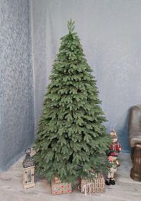 Ялинка штучна лита Бельгійська зелена 2,1 м