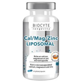 Мультимінеральний комплекс Biocyte Cal/Mag/Zinc Liposomal 60 Caps