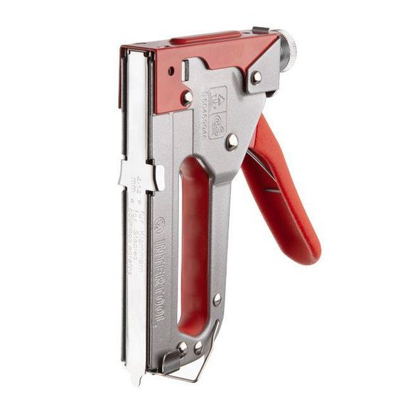 Механічний скобозабивний пістолет (степлер) INTERTOOL RT-01021 | Зображення 1