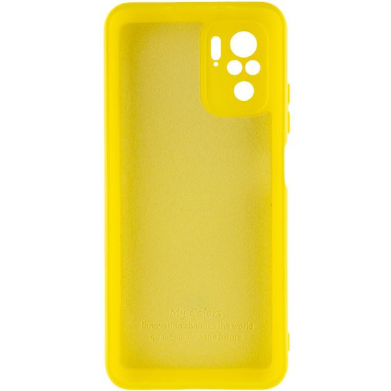Чохол Silicone Cover My Color Full Camera (A) для Xiaomi Redmi Note 10 / Note 10s | Зображення 1
