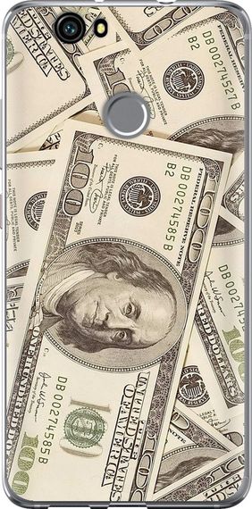 Чехол на Huawei Nova Доллары "3016u-439-17620"