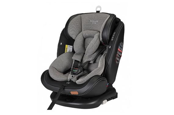 Автокрісло CRL-12801/2 "Asteroid" Lunar Beige 0 + 1 + 2 + 3 ISOFIX з поворотом CARRELLO | Зображення 2