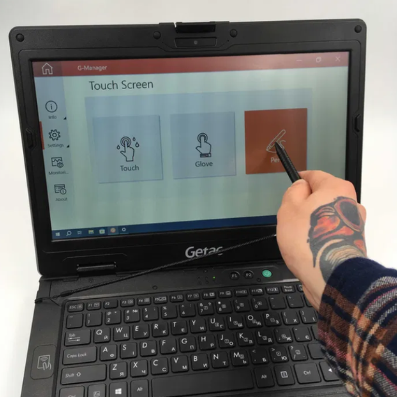 Ноутбук Getac S410 | 14.1"FHD,VA, Touch+stylus/i7-6500U/8 GB/512 GB SSD Б/В | Зображення 5