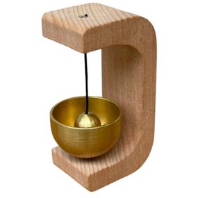 Деревянный звонок Primo Wood Bell для дверей - Light Brown