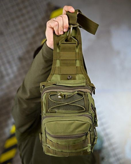 Тактична сумка нагрудна laser oliva ПП4627 | Зображення 6