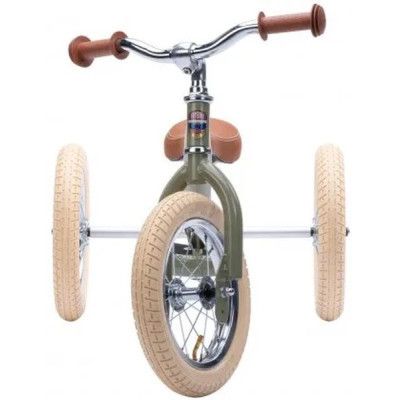 Беговел Trybike трехколесный балансирующий оливковый (TBS-2-GRN-VIN+TBS-100-TKV) | Зображення 4