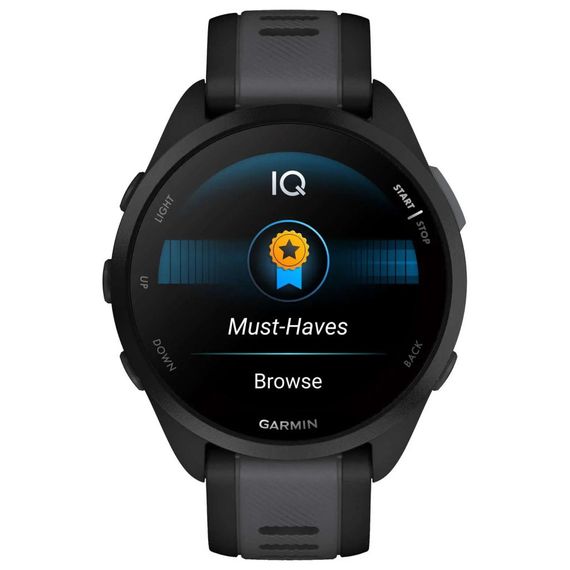 Смарт-годинник Garmin Forerunner 165 Music, Black/Slate Grey, GPS (010-02863-30) | Зображення 8