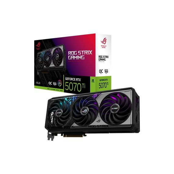 Відеокарта ASUS GeForce RTX5070 Ti 16GB ROG STRIX OC GAMING (ROG-STRIX-RTX5070TI-O16G-GAMING) | Зображення 8