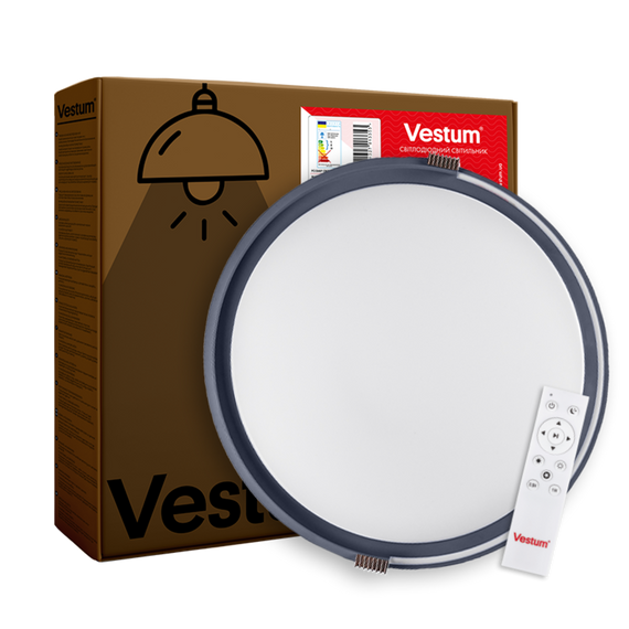 COLISEUM матовий 60W 395*60мм 3000К-6500К з ДК білий з синім | Зображення 4