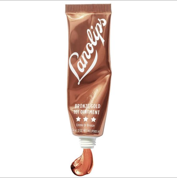 Тінт для губ та щік lanolips 101 ointment lip + cheek tint bronze gold | Зображення 2