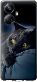 Чехол на Realme 10 Pro Plus Дымчатый кот "825u-2944-17620"