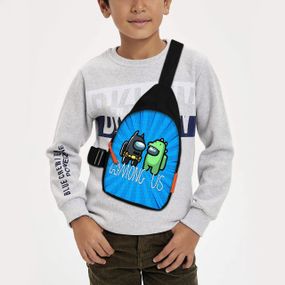 Сумка через плечо детская Among Us 29х17 см сумка слинг для мальчика (02026)
