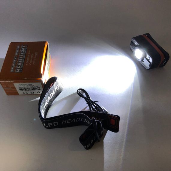 Ліхтар на голову з вбудованим акумулятором WH-0188, , Ліхтар на голову для гаража і дачі FQ-57 | Зображення 6