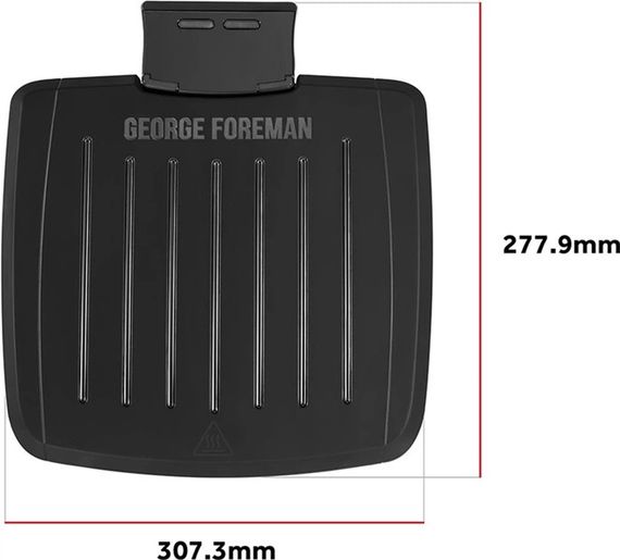 Гриль-барбекю електричний Russell Hobbs George Foreman Immersa Grill Small 28300-56 1100 Вт чорний | Зображення 8