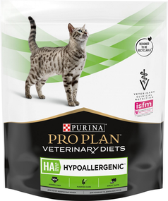 Сухий корм для котів Purina PRO PLAN Veterinary Diets HA Hypoallergenic при харчовій алергії, 325г
