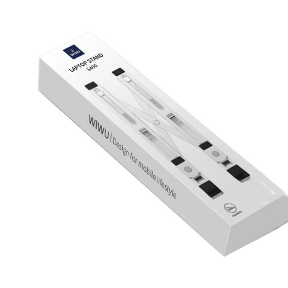 Підставка для ноутбуку WIWU S400 Laptop stand Silver | Зображення 6