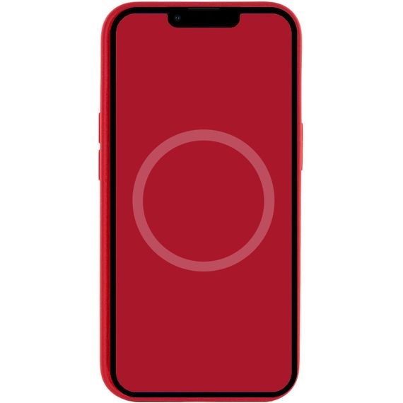 Чохол Silicone case (AAA) full with Magsafe and Animation для Apple iPhone 13 Pro (6.1") Червоний / Red | Зображення 3