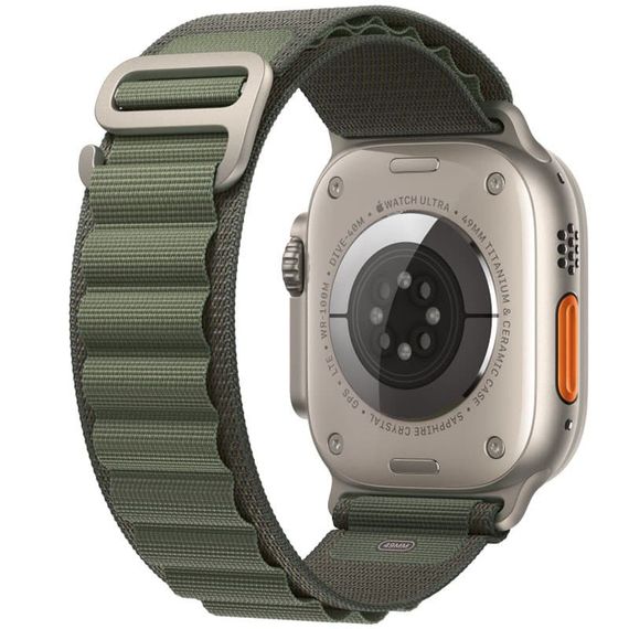 Ремешок Alpine Loop для Apple Watch 42(ser.1-3)/44/45/46/49mm (m/l) Зеленый / Green | Зображення 2