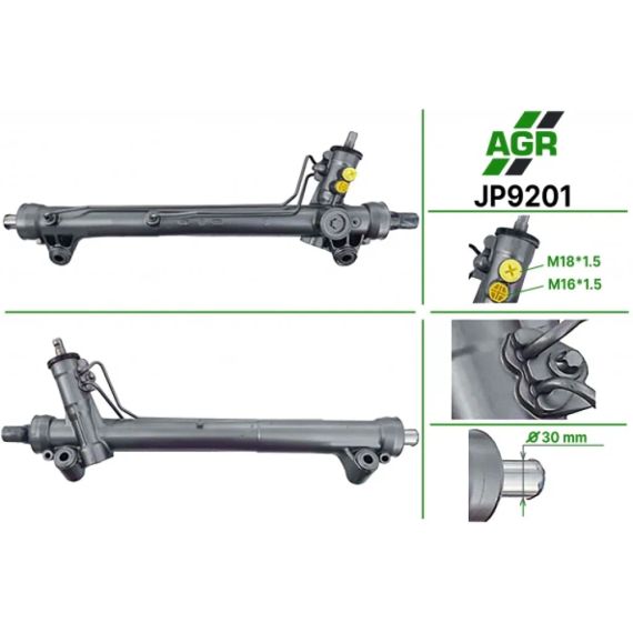 Рулевая рейка с ГУР Jeep Commander 05-10, Jeep Grand Cherokee 05-10