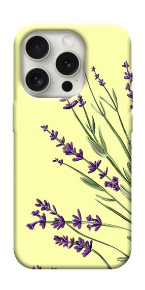 Чохол з картинкою Lavender art для Apple iPhone 16 Pro (6.3")