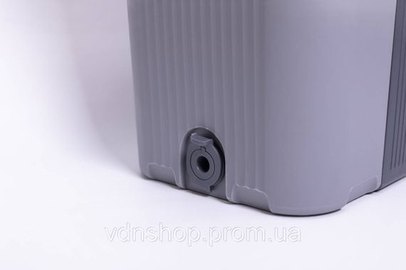 Телескопическая швабра с плоской насадкой ведро с двумя секциями для мытья пола и отжима, комплект для уборки HP-35015-20 | Зображення 2