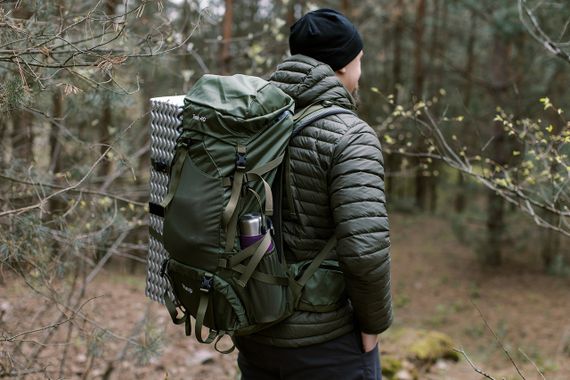 Рюкзак Tramp Trek 40 л оливковий, Похідний туристичний рюкзак трамп для трекінгу, Рюкзак для походу і полювання | Зображення 4