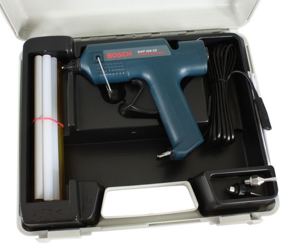Пистолет клеевой Bosch GKP 200 CE, 500 Вт, подача клея 30 г/мин, O стержня 11 мм, 0.4 кг (0.601.950.703) | Зображення 2