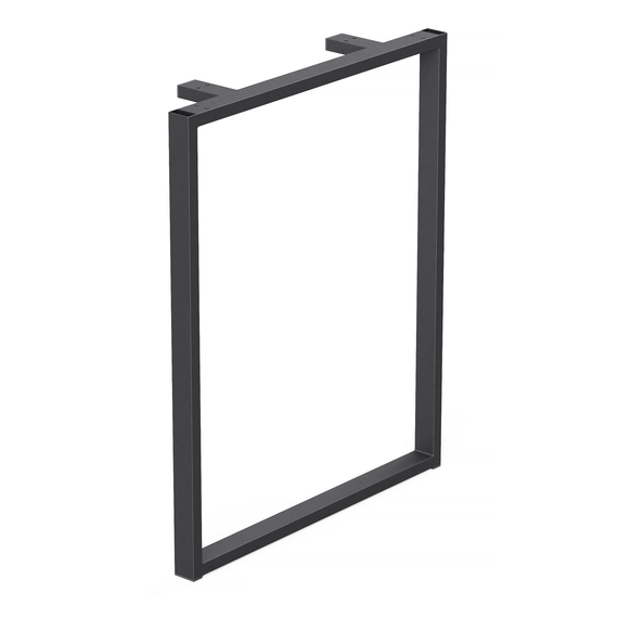 Опора для стола из металла 600×120mm, H=730mm (профильная труба: 40x20mm)