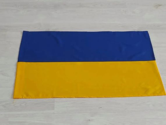 Прапор України габардин 90х135см M&M жовто блакитний (214110)
