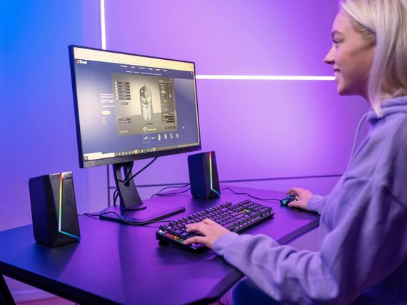 Ігрова мишка Trust GXT 960 Graphine провідна, 10000 DPI, 6 кнопок, RGB, програмована, легка, чорна, USB, геймерська | Зображення 7