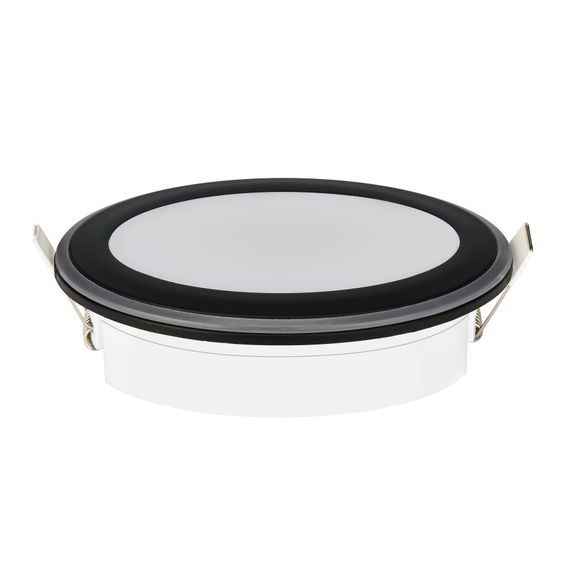Світильник вмонтований  PARKER-12 12W чорний