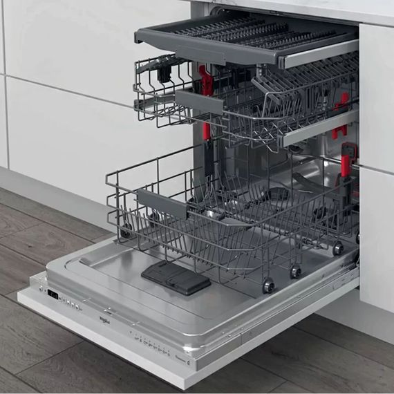 Посудомийна машина Whirlpool вбудована WIC3C34PFES | Зображення 6