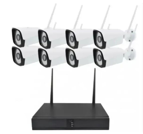 Комплект відеоспостереження 8 камери 5G WIFI KIT NVR Wi-Fi Набір з 8 шт | Зображення 1